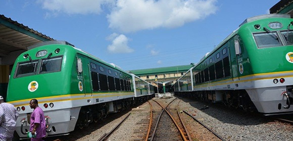 Vandals destroy Lagos-Ibadan railway track, forcing the train to stop in the bush