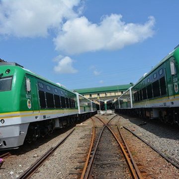 Vandals destroy Lagos-Ibadan railway track, forcing the train to stop in the bush