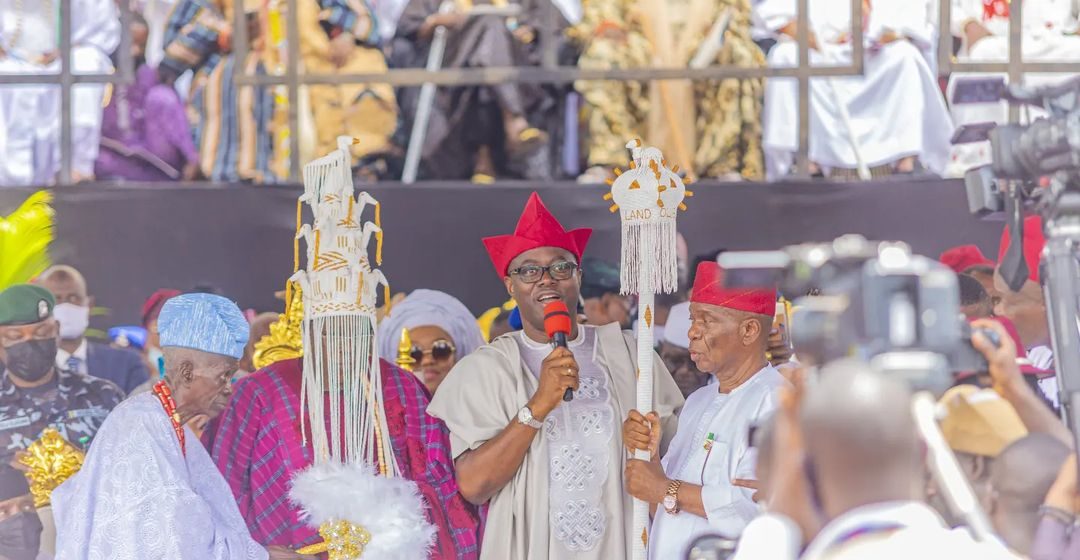 Olubadan: Osinbajo, Gov., Alaafin, others present for coronation