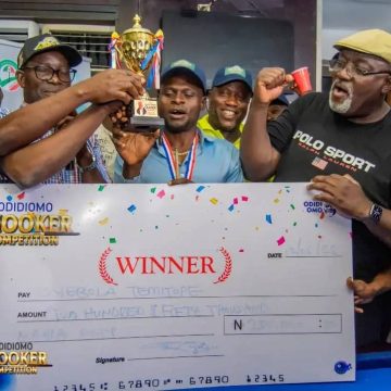 Photos: ODIDI OMO Snooker Tournament- Winners Emerge