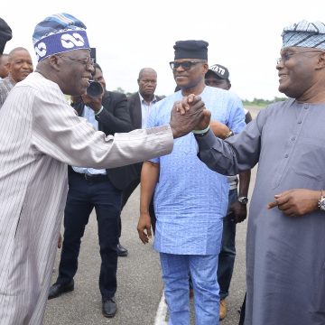 Atiku congratulates Tinubu Atiku congratulates Tinubu