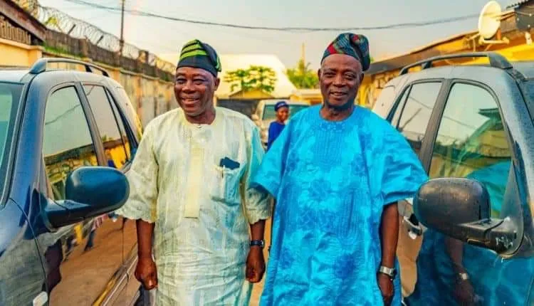 Ladoja host Oyo Deputy Governor Bayo Lawal, supports Makinde second term Ladoja host Oyo Deputy Governor Bayo Lawal, supports Makinde second term