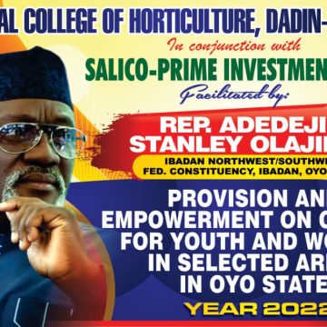 EMPOWERMENT-Federal College of Horticulture, Dadin-Kowa in conjunction with SALICO PRIME INVESTMENT LTD.