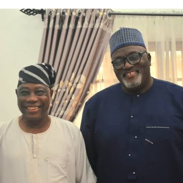 ODIDI OMO visits Deputy Gov, congratulates him ODIDI OMO visits Deputy Gov, congratulates him