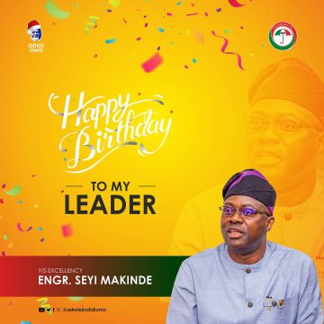 Odidi omo celebrates Gov Seyi Makinde on his birthday!