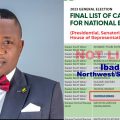 You are not even listed by INEC- Odidi Omo Media replies SDP Aspirant, Adeniyi Rotimi Johnson