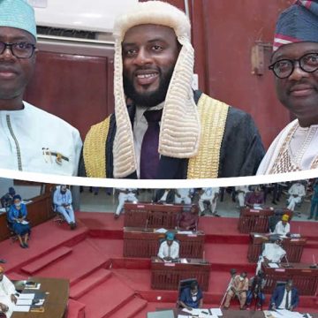 Hon. Olajide Congratulates the Speaker and Inaugurated Members of the 10th Oyo State House of Assembly. Hon. Olajide Congratulates the Speaker and Inaugurated Members of the 10th Oyo State House of Assembly.