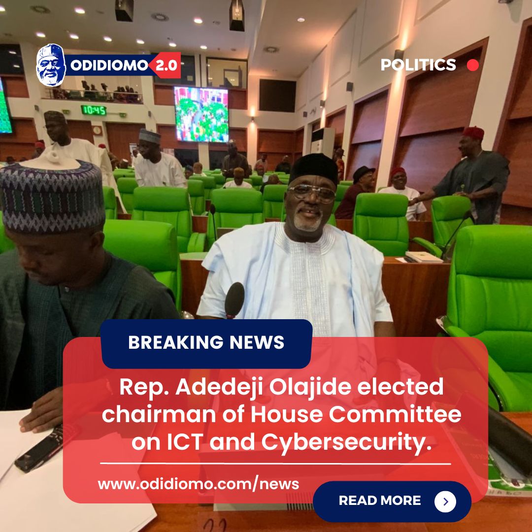 Rep. Adedeji Stanley Olajide Confirmed As House Committee Chairman For ...