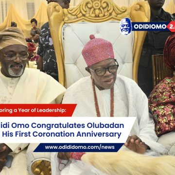 Honoring a Year of Leadership: Odidi Omo Congratulates Olubadan on His First Coronation Anniversary