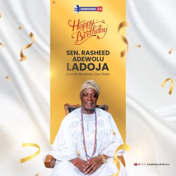 Ladoja, an exemplary leader and a political ICON- Rep. Adedeji Olajide Ladoja, an exemplary leader and a political ICON- Rep. Adedeji Olajide