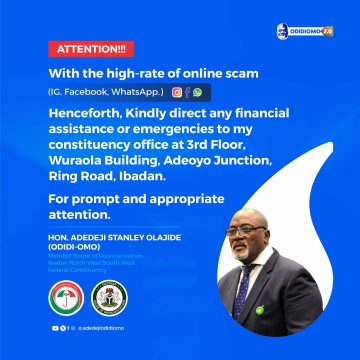 Public Alert: Odidiomo Urges Vigilance Amidst Escalating Online Scams Public Alert: Odidiomo Urges Vigilance Amidst Escalating Online Scams