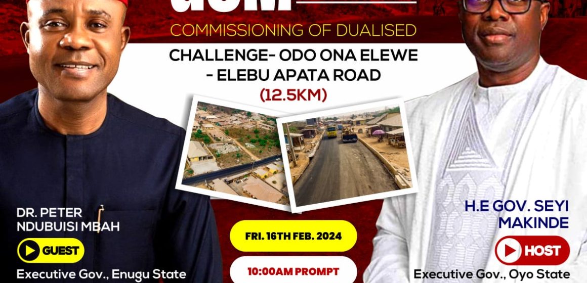 Governor Seyi Makinde Unveils Landmark 12.5km Odo-Ona Elewe-Elebu, Apata Road Dualization