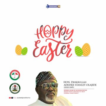 “Renewed Hope and Joy: Odidi Omo Extends Warm Easter Wishes to Christian Community” “Renewed Hope and Joy: Odidi Omo Extends Warm Easter Wishes to Christian Community”