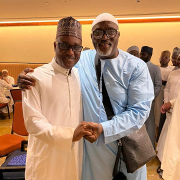 Hon. Abass Tajudeen Hosted Iftar in Makkah Hon. Abass Tajudeen Hosted Iftar in Makkah