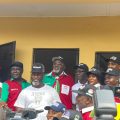 Odidi Omo, Hon. Adigun Tajudeen (Atu), and other IBSW PDP Party Leaders Commissions Reconstructed Classrooms at Oke Ayo Primary School.