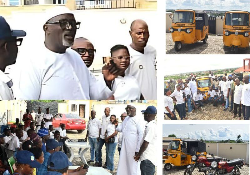 Odidiomo Empowers Constituents with Cash Support, Tricycle, Motorbike, worth N20m