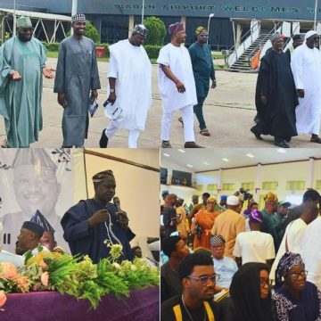 Odidiomo, Federal Lawmakers Honor Late Colleague Jagaban at 8-Day Fidau Prayer