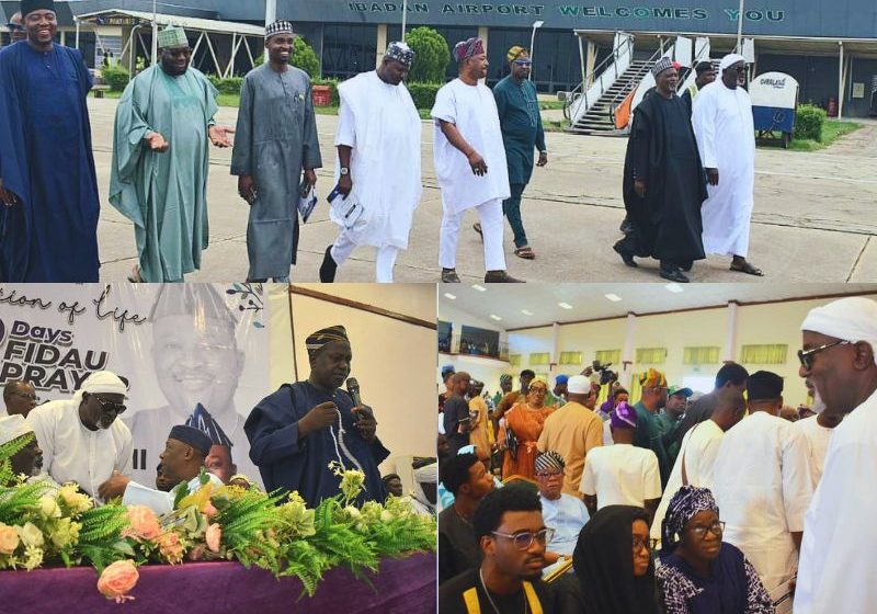 Odidiomo, Federal Lawmakers Honor Late Colleague Jagaban at 8-Day Fidau Prayer