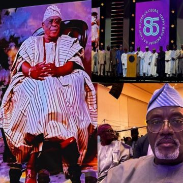 A Gathering of Respect: Odidi Omo and Other Prominent Figures Celebrate Aremo Osoba’s 85th Birthday