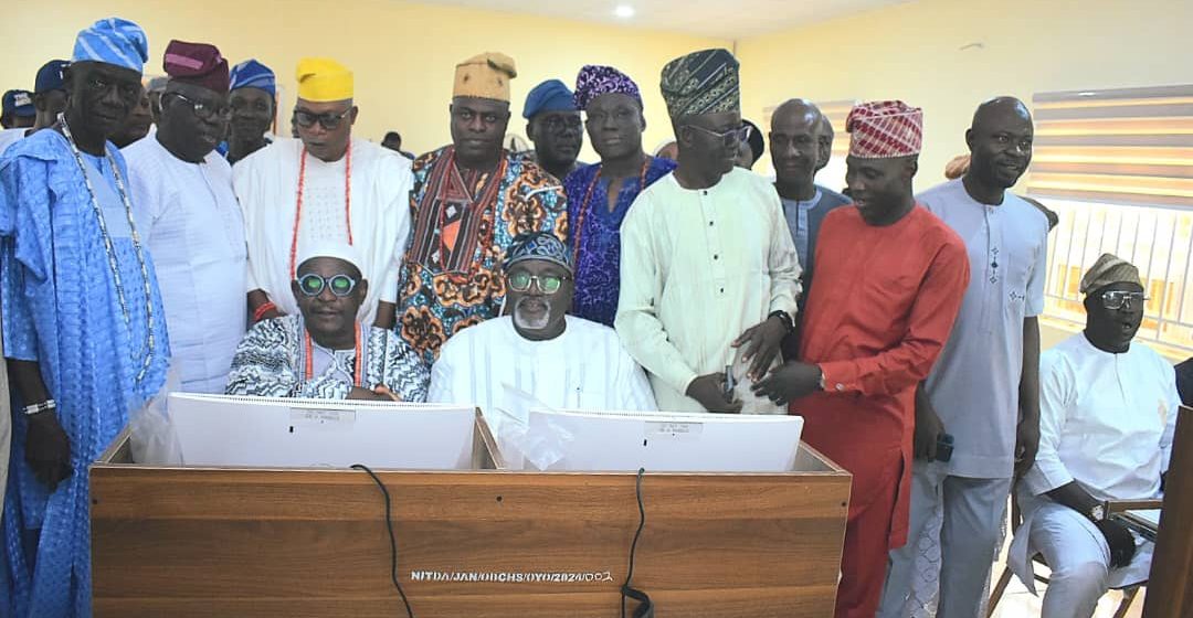 Asipa of Ibadan Land Commends Hon. Olajide on ICT Hub at Oke Bola High School