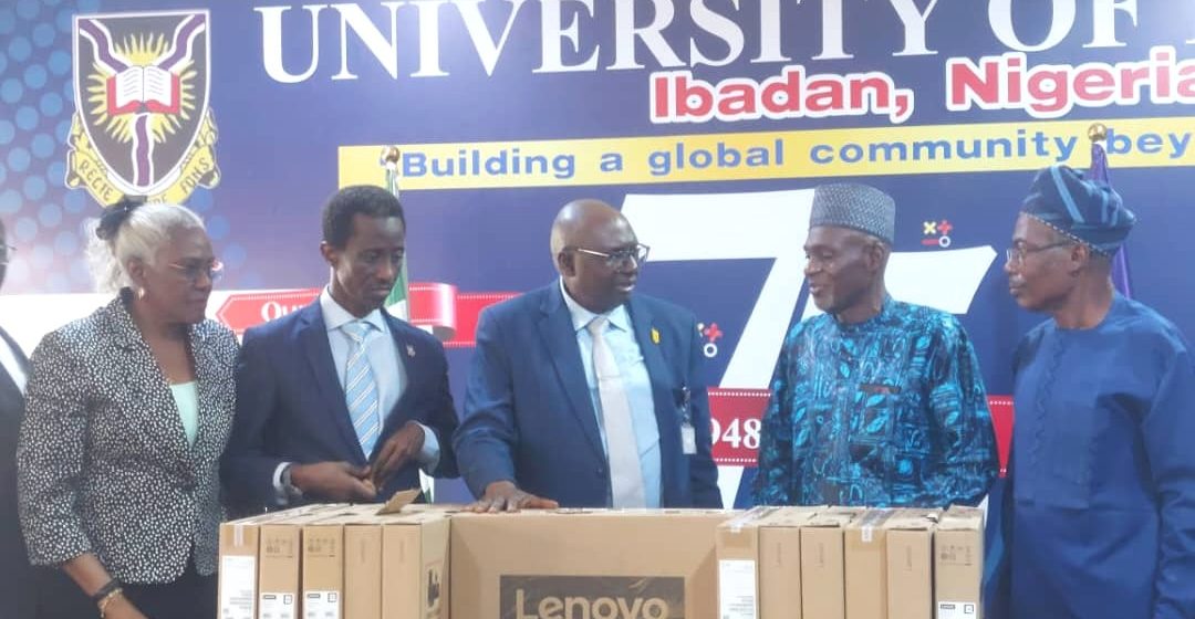 University of Ibadan Presents Laptops to Rep. Adedeji Olajide’s Constituency for Distribution to Secondary Schools University of Ibadan Presents Laptops to Rep. Adedeji Olajide’s Constituency for Distribution to Secondary Schools