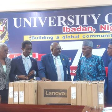 University of Ibadan Presents Laptops to Rep. Adedeji Olajide’s Constituency for Distribution to Secondary Schools University of Ibadan Presents Laptops to Rep. Adedeji Olajide’s Constituency for Distribution to Secondary Schools