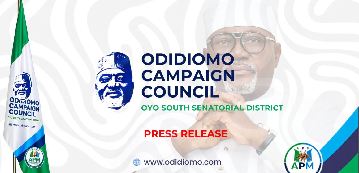 PRESS RELEASE: Odidiomo Campaign Organization Gives Oriyomi Hamzat 72 Hours to Retract Allegations or Face Legal Action PRESS RELEASE: Odidiomo Campaign Organization Gives Oriyomi Hamzat 72 Hours to Retract Allegations or Face Legal Action