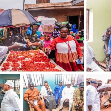 Odidiomo Gets Warm Welcome at Oja Oba Market, Ibarapa, Pledges Better Facilities, Starting with 50 Solar Street Lights Odidiomo Gets Warm Welcome at Oja Oba Market, Ibarapa, Pledges Better Facilities, Starting with 50 Solar Street Lights