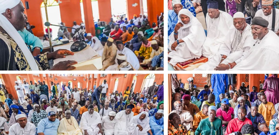 Odidiomo Donates ₦10 Million to Igbo-Ora Central Mosque During Special Jumat Service Odidiomo Donates ₦10 Million to Igbo-Ora Central Mosque During Special Jumat Service